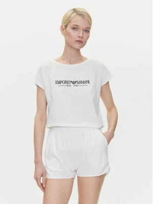Emporio Armani Underwear Piżama EW000495 AF10881 U1131 Biały Regular Fit