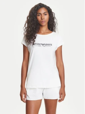 Emporio Armani Underwear Piżama EW000495 AF10881 U1131 Biały Regular Fit
