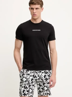 Emporio Armani Underwear piżama męska kolor czarny wzorzysta EM000400 AF10794