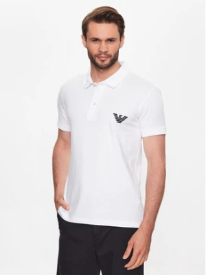 Emporio Armani Underwear Polo 211804 3R482 00010 Biały Regular Fit