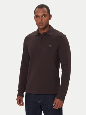 Emporio Armani Underwear Polo EM002200 AF14982 U6031 Brązowy Regular Fit