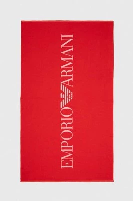 Emporio Armani Underwear ręcznik bawełniany kolor czerwony 231772 4R451