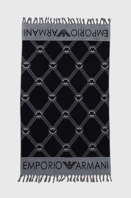 Emporio Armani Underwear ręcznik bawełniany kolor granatowy 231765 4R456
