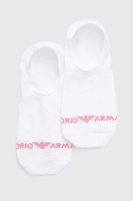 Emporio Armani Underwear skarpetki 2-pack damskie kolor biały 292312 4R229