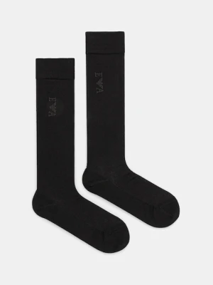 Emporio Armani Underwear skarpetki 2-pack kolor czarny EM000545 AF18175