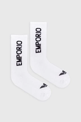 Emporio Armani Underwear skarpetki 2-pack męskie kolor biały 303122 4R300