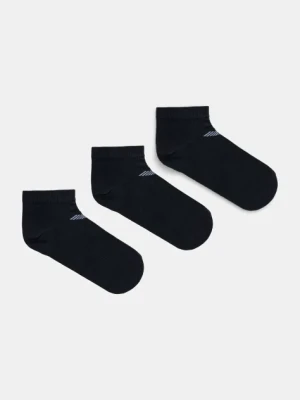 Emporio Armani Underwear skarpetki 3-pack męskie kolor granatowy EM000550 AF12271