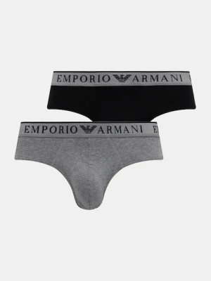 Emporio Armani Underwear slipy 2-pack kolor czarny EM000251 AF10776
