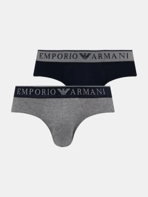 Emporio Armani Underwear slipy 2-pack kolor szary EM000251 AF10776