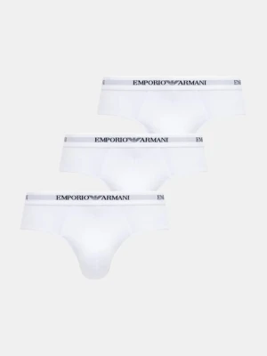 Emporio Armani Underwear slipy 3-pack kolor biały EM000258 AF14132