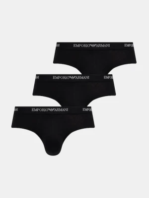 Emporio Armani Underwear slipy 3-pack kolor czarny EM000258 AF14132