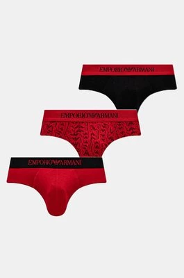 Emporio Armani Underwear slipy bawełniane kolor czerwony 111624 4F722