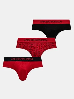 Emporio Armani Underwear slipy bawełniane kolor czerwony 111624 4F722