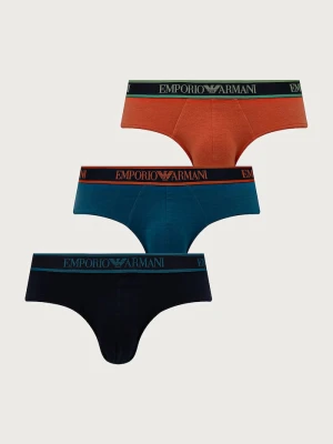 Emporio Armani Underwear slipy męskie 3-pack granatowy