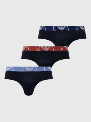 Emporio Armani Underwear slipy męskie kolor granatowy 111734 4F715