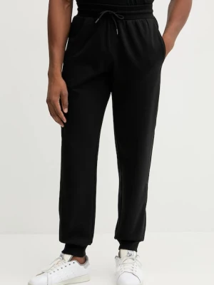 Emporio Armani Underwear spodnie dresowe męskie kolor czarny z aplikacją EM000500 AF14976