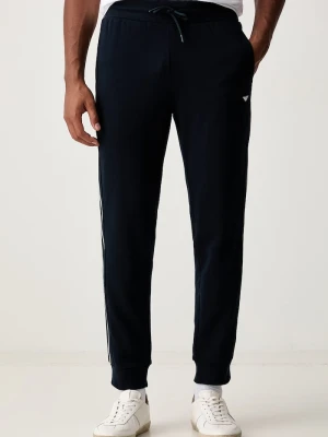 Emporio Armani Underwear spodnie lounge męskie granatowy