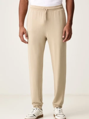 Emporio Armani Underwear spodnie lounge męskie z modalem beżowy