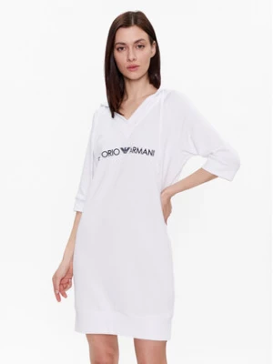 Emporio Armani Underwear Sukienka dzianinowa 164677 3R268 00010 Biały Regular Fit
