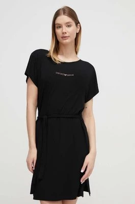 Emporio Armani Underwear sukienka plażowa kolor czarny 262728 4R314