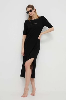 Emporio Armani Underwear sukienka plażowa kolor czarny 262752 4R314