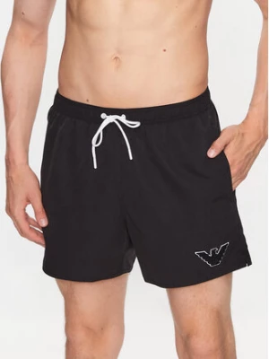 Emporio Armani Underwear Szorty kąpielowe 211740 3R427 00020 Czarny Regular Fit