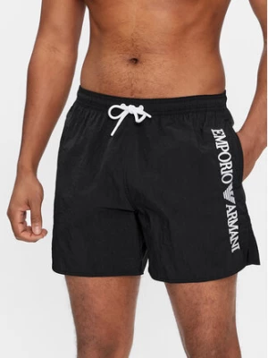 Emporio Armani Underwear Szorty kąpielowe 211740 4R422 00020 Czarny Regular Fit
