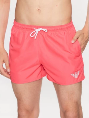 Emporio Armani Underwear Szorty kąpielowe 211752 3R438 00776 Czerwony Regular Fit