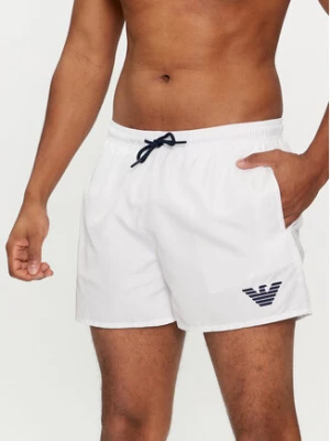 Emporio Armani Underwear Szorty kąpielowe 211752 4R438 00010 Biały Regular Fit