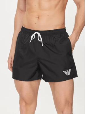 Emporio Armani Underwear Szorty kąpielowe 211752 4R438 00020 Czarny Regular Fit