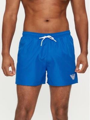 Emporio Armani Underwear Szorty kąpielowe 211752 4R438 03233 Niebieski Regular Fit