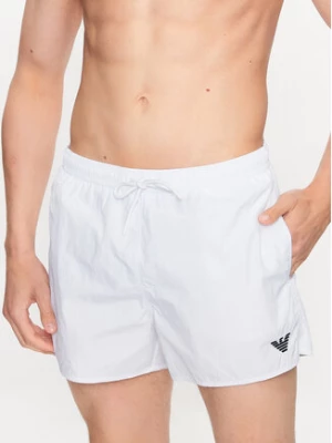 Emporio Armani Underwear Szorty kąpielowe 211756 3R422 00010 Biały Regular Fit