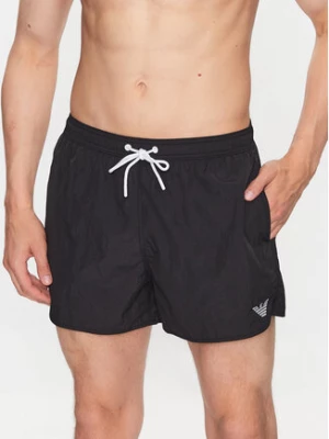 Emporio Armani Underwear Szorty kąpielowe 211756 3R422 00020 Czarny Regular Fit