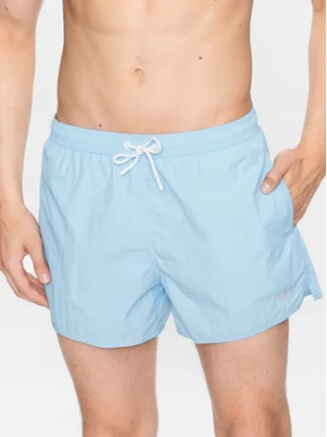 Emporio Armani Underwear Szorty kąpielowe 211756 3R422 00031 Błękitny Regular Fit