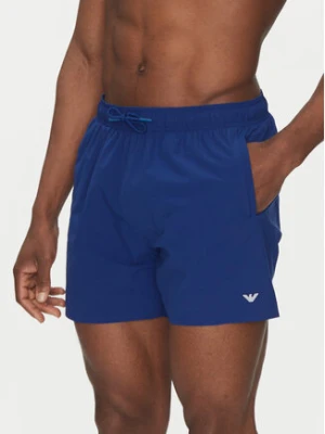 Emporio Armani Underwear Szorty kąpielowe EM000583 AF12331 UB093 Niebieski Regular Fit