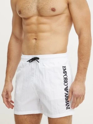 Emporio Armani Underwear szorty kąpielowe kolor biały EM000583 AF12330