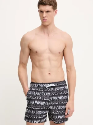 Emporio Armani Underwear szorty kąpielowe kolor czarny EM000583 AF12338