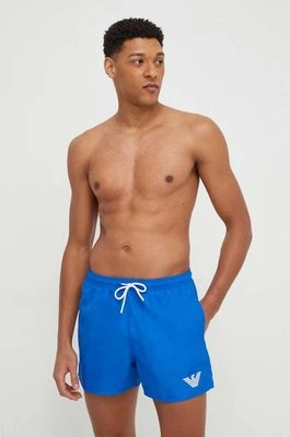 Emporio Armani Underwear szorty kąpielowe kolor niebieski 211752 4R438