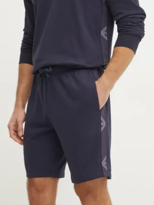 Emporio Armani Underwear szorty lounge kolor granatowy EM000495 AF10781