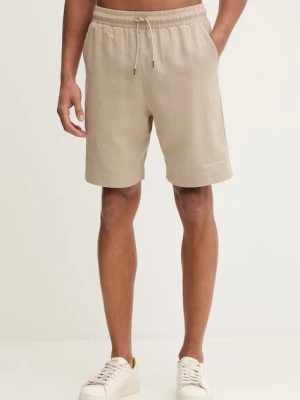 Emporio Armani Underwear szorty z dodatkiem lnu