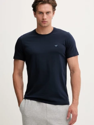 Emporio Armani Underwear T-shirt basic męski bawełniany z elastanem 2-pack