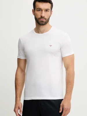 Emporio Armani Underwear t-shirt bawełniany lounge 2-pack męski kolor biały gładki EM000391 AF10800