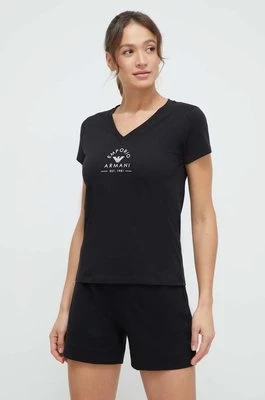 Emporio Armani Underwear t-shirt bawełniany lounge kolor czarny 164722 4R227