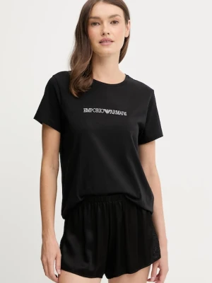 Zdjęcie produktu Emporio Armani Underwear t-shirt damski kolor czarny EW000408 AF13033