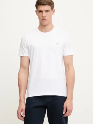 Emporio Armani Underwear t-shirt lounge 2-pack męski kolor szary melanżowy EM000391 AF10776