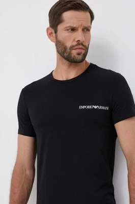 Emporio Armani Underwear t-shirt lounge 2-pack z nadrukiem