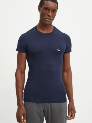 Emporio Armani Underwear t-shirt lounge granatowy