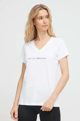 Emporio Armani Underwear t-shirt lounge bawełniany kolor biały