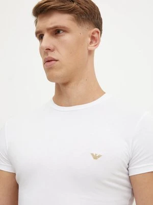 Emporio Armani Underwear t-shirt lounge kolor biały gładki 111035 4F512