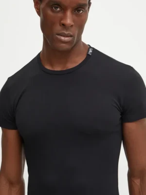 Emporio Armani Underwear t-shirt lounge kolor czarny gładki 111035 4F531